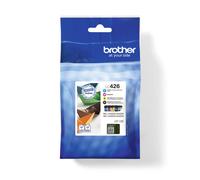 Brother LC-426BK/LC-426C/LC-426M/LC-426Y Inkjet Cartridges, Black/Cyan/Magenta/Yellow,Multi-Pack, Standard Yield, Includes 4 x Ink