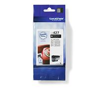 Brother LC-427BK Inkjet Cartridge, Black, Single Pack, Standard Yield, Includes 1 x Inkjet Cartridge, Genuine Supplies