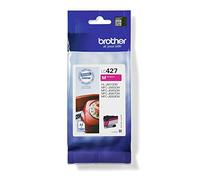 Brother LC-427M Inkjet Cartridge, Magenta, Single Pack, Standard Yield, Includes 1 x Inkjet Cartridge, Genuine Supplies