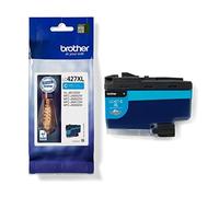 Brother LC-427XLC Inkjet Cartridge, Cyan, Single Pack, High Yield, Includes 1 x Inkjet Cartridge, Genuine Supplies