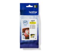 Brother LC-427Y Inkjet Cartridge, Yellow, Single Pack, Standard Yield, Includes 1 x Inkjet Cartridge, Genuine Supplies