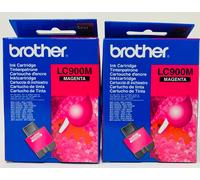 Brother LC-900M Original Cartridge Magenta MFC-215C/MFC-410N/DCP-120C (X 2 Pcs)