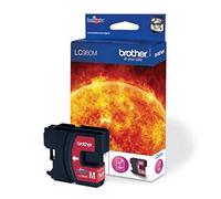 Brother LC-980M Inkjet Cartridge, Magenta, Single Pack, Standard Yield, Includes 1 x Inkjet Cartridge, Brother Genuine Supplies