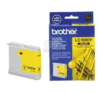 Brother LC1000Y Original Brother LC-1000Y Yellow Ink Cartridge