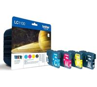 Brother LC1100 Original Ink Cartridges Multipack 4 Colours Set