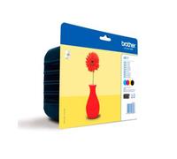 Brother LC121 BK/C/M/Y Original Multipack Ink Cartridges