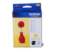 Brother LC-121Y Original Brother Yellow Ink Cartridge, LC-121Y