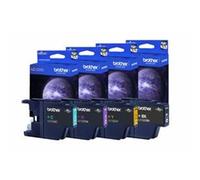 Brother LC1240VALBP ink cartridge 4 pc(s) Original Black, Cyan, Magenta, Yellow