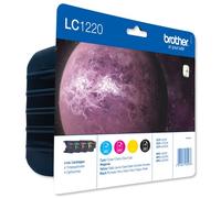 Brother LC-1220 Genuine/Original Ink Cartridges lc1220 LC1220VALBP BLACK CMY 4