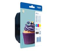 Brother LC123 C/M/Y Original Multipack Ink Cartridges
