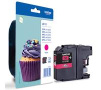 Brother LC123 Original Brother Magenta Ink Cartridge, LC-123M