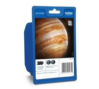 Brother LC-1240BK Inkjet Cartridges, Black, Twin Pack, High Yield, Includes 2 x Inkjet Cartridges, Brother Genuine Supplies