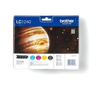 Brother LC1240VALBP ink cartridge 4 pc(s) Original Black, Cyan, Magenta, Yellow