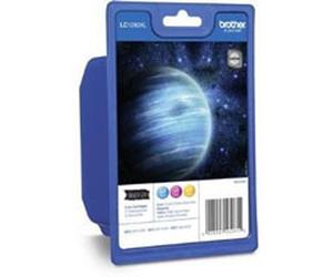 Brother LC1240VALBPRF Original Brother Multi Pack Cyan, Magenta, Yellow Ink Cartridges