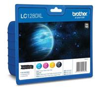 Brother LC1280XL BK/C/M/Y Original Multipack Ink Cartridges