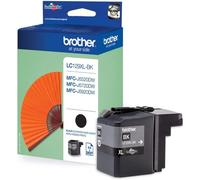Genuine Original Brother LC129XL-BK Black Printer Ink Cartridge, Fan - No Box