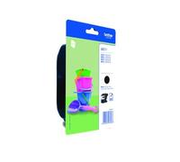 Brother LC-221BK Inkjet Cartridge, Black, Single Pack, Standard Yield, Includes 1 x Inkjet Cartridge, Brother Genuine Supplies