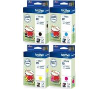 Brother LC22U XL BCMY Original OEM ( Set of 4 Inks ) For DCP-J785DW, MFC-J985DW