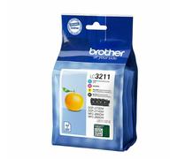 Brother LC3211VALDR Original Brother LC3211 Four Pack Ink Cartridges Multipack (LC3211BK/LC3211C/LC3211M/LC3211Y)