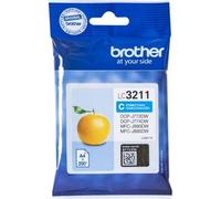 Brother LC3211C Cyan Original Standard Capacity Ink Cartridge