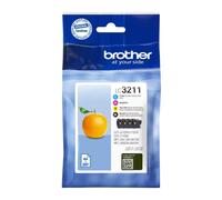 Brother LC3211C/LC3211M/LC3211Y/LC3211BK Inkjet Cartridges, Multi Pack, Stand...