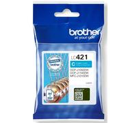 Brother LC421C Original Brother Cyan Ink Cartridge, LC-421C