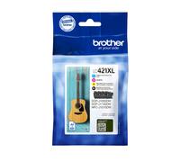 Brother LC424VAL ink cartridge 4 pc(s) Original Black, Cyan, Magenta, Yellow