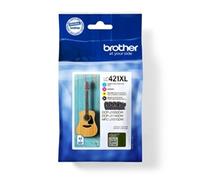 Brother LC421XL Inkjet Cartridge High Yield CMY LC421XLVAL