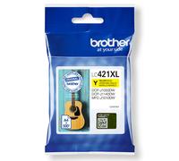 Brother LC421XLY Yellow Original High Capacity Ink Cartridge