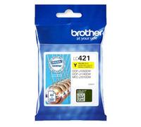 Brother LC421Y Original Brother Yellow Ink Cartridge, LC-421Y