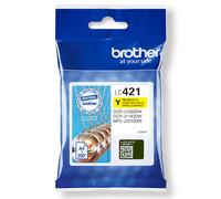 Brother LC421Y Yellow Original Standard Capacity Ink Cartridge