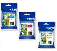 Brother LC422 Ink Cartridges for LC422BK LC422C LC422M LC422Y LC422VAL Lot