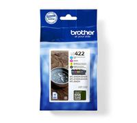 Brother LC422 / LC422XL CMYK Ink Cartridge Pack for MFC-J5740DW J6540DW Printer