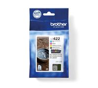 Brother LC422VAL Original Ink Cartridge Black, Cyan, Magenta, Yellow Pack of 4 Multipack