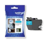 Original Brother LC-422C Cyan Ink Cartridge for Approx. 550 Pages for MFC-J5340DW, MFC-J5345DW, MFC-J5740DW, MFC-J6540DW,...