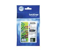 Brother LC422XL Inkjet Cartridge High Yield CMYK Multipack LC422XLVAL