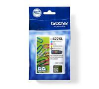 Brother LC422XLVALBP Original Brother LC422XL High Capacity Multipack CMYK Ink Cartridges