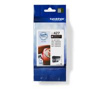 Brother LC-427BK Inkjet Cartridge, Black, Single Pack, Standard Yield, Includes 1 x Inkjet Cartridge, Genuine Supplies