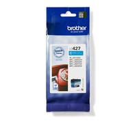 Brother LC-427C Inkjet Cartridge, Cyan, Single Pack, Standard Yield, Includes 1 x Inkjet Cartridge, Genuine Supplies