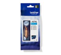 Brother LC-427XLC Inkjet Cartridge, Cyan, Single Pack, High Yield, Includes 1 x Inkjet Cartridge, Genuine Supplies