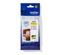 Brother LC-427Y Inkjet Cartridge, Yellow, Single Pack, Standard Yield, Includes 1 x Inkjet Cartridge, Genuine Supplies