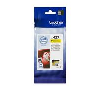 Brother LC-427Y Inkjet Cartridge, Yellow, Single Pack, Standard Yield, Includes 1 x Inkjet Cartridge, Genuine Supplies