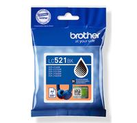 Brother LC521BK Genuine Ink Cartridge - Black