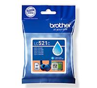 Brother LC521C Original Ink Cartridge Cyan