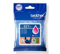 Brother LC521M Genuine Ink Cartridge - Magenta