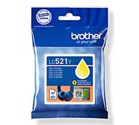 Brother LC521Y Original Ink Cartridge Yellow