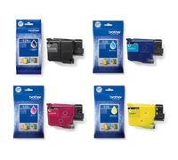 Brother LC528 Full Set Extra High Capacity Original Inks (4 Pack)