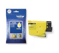 Brother LC528Y Inkjet Cartridge, Yellow, Standard Yield, Single Pack,
