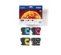 Brother LC980 - Print cartridge - 1 x black, yellow, cyan, magenta