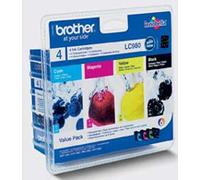 Genuine Brother LC980 Multipack Ink Cartridges, LC-980VALBP MFC 297C MFC J615W